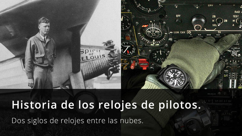 Historia de los relojes de piloto