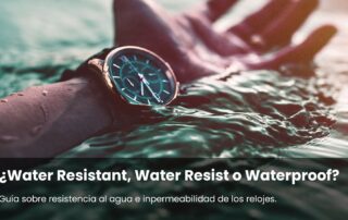 Relojes Sumergibles Water Resistant Guia Resistencia Agua Impermeabilidad