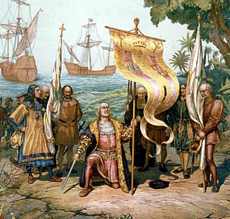 Dia de la Hispanidad Descubrimiento de America por Cristobal Colon